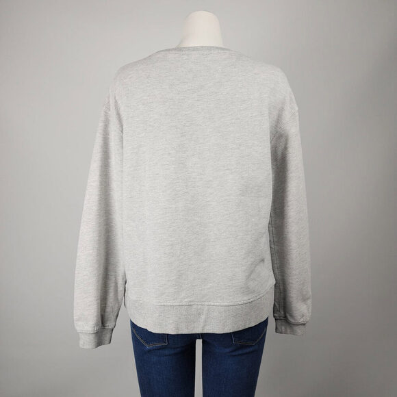 Grey Only Geek Dog Graphic Sweatshirt Size L - Picture 6 of 8